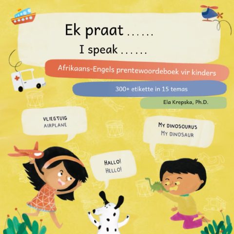 Front cover of the Afrikaans visual dictionary